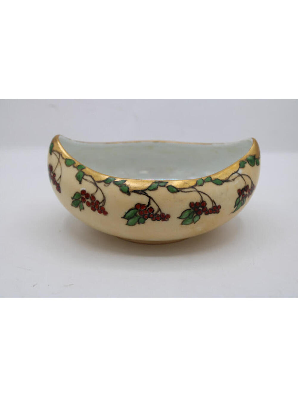 Vintage Hand Painted Favorite Bavaria Candy Boat Dish